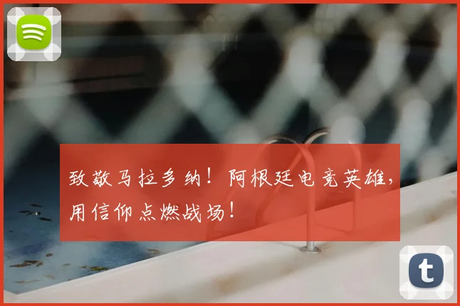 致敬马拉多纳!阿根廷电竞英雄,用信仰点燃战场!